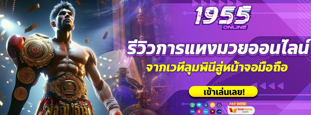 รีวิวการแทงมวยออนไลน์