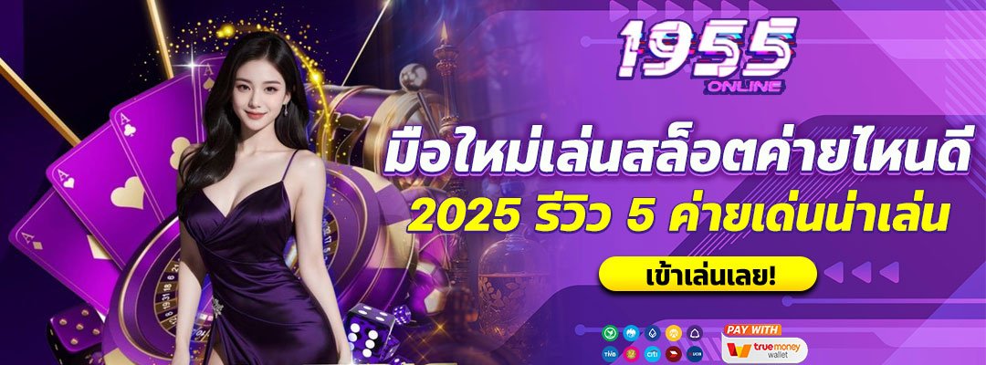 มือใหม่เล่นสล็อตค่ายไหนดี